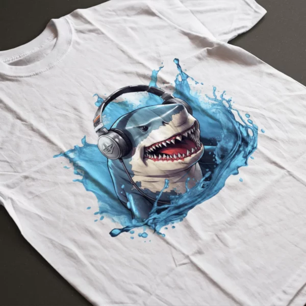 t-shirt-180g-crewneck-disco-shark-black-perspective-webp
